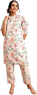 Floral Print Kurta Set