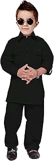 boys pathani suit in 100% cotton (kurta + pyjamas)