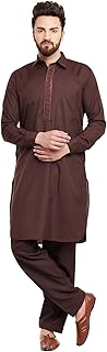 (Since 1958, Men's Silk Blend Grey Kurta Pyjama & Silk Blend Jacket Combo