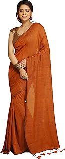 Cotton Plane molmol Saree With Blouse Piece