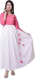 HisAndHer Women's Cotton Flared Kurti