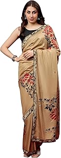 Classy Printed Silk Blend Saree for Daily and Ethnic Events