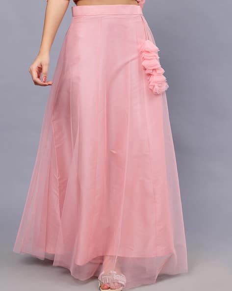 Women Flared Skirt with Tassels
